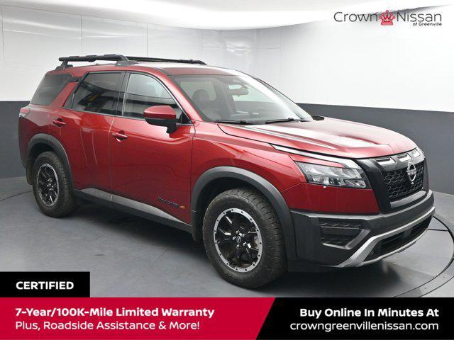 used 2024 Nissan Pathfinder car, priced at $35,918