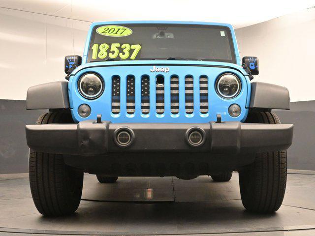 used 2017 Jeep Wrangler Unlimited car, priced at $15,994