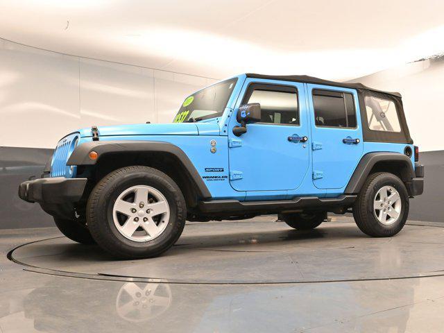 used 2017 Jeep Wrangler Unlimited car, priced at $15,994