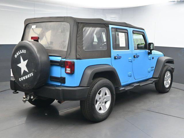 used 2017 Jeep Wrangler Unlimited car, priced at $15,994