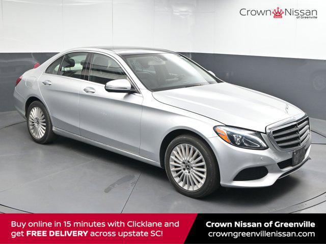 used 2017 Mercedes-Benz C-Class car, priced at $17,450