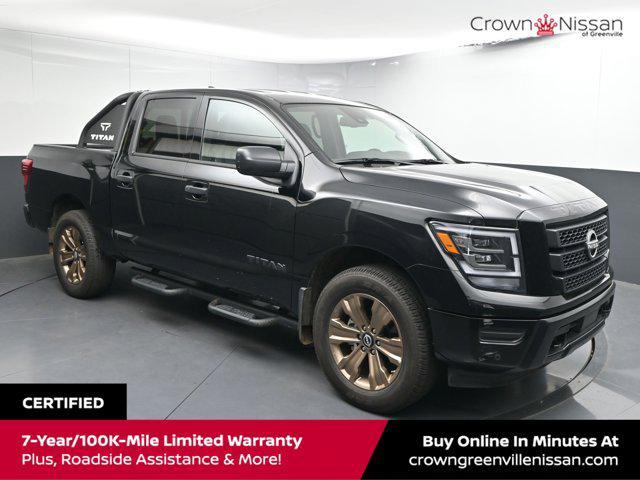 used 2024 Nissan Titan car, priced at $38,494