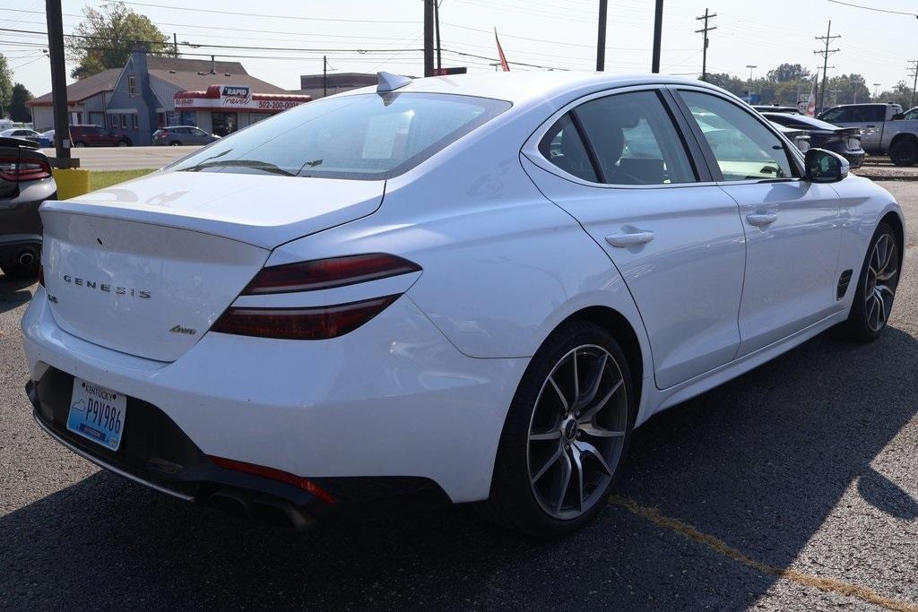 used 2023 Genesis G70 car, priced at $28,559