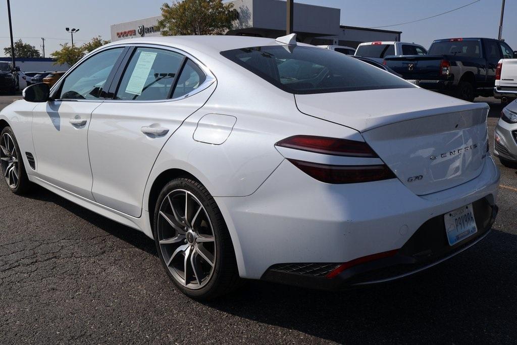 used 2023 Genesis G70 car, priced at $28,559