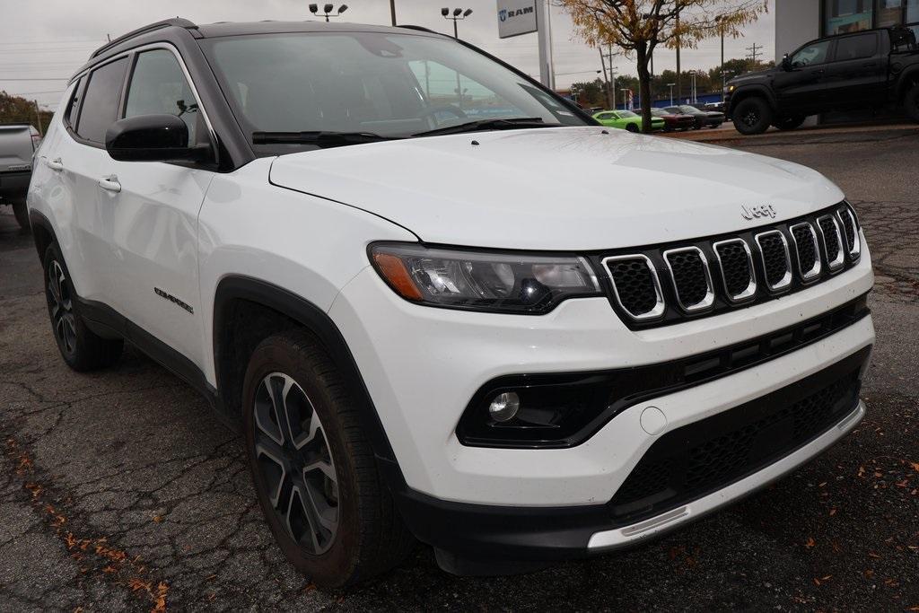 used 2023 Jeep Compass car, priced at $24,055
