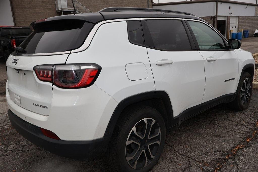 used 2023 Jeep Compass car, priced at $24,055