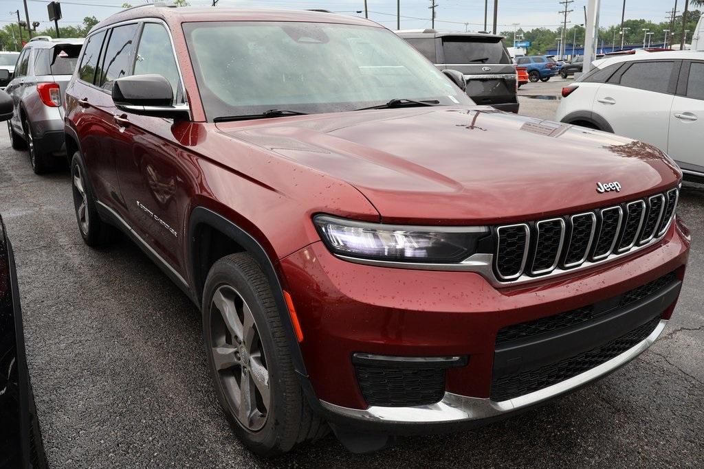used 2021 Jeep Grand Cherokee L car, priced at $29,285