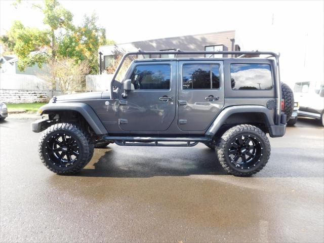 used 2017 Jeep Wrangler Unlimited car, priced at $23,988