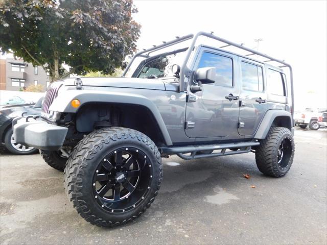 used 2017 Jeep Wrangler Unlimited car, priced at $23,988