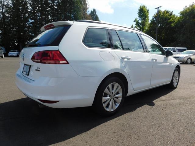 used 2017 Volkswagen Golf SportWagen car, priced at $14,388