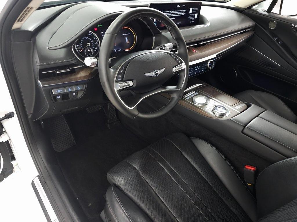 used 2022 Genesis G80 car, priced at $36,880