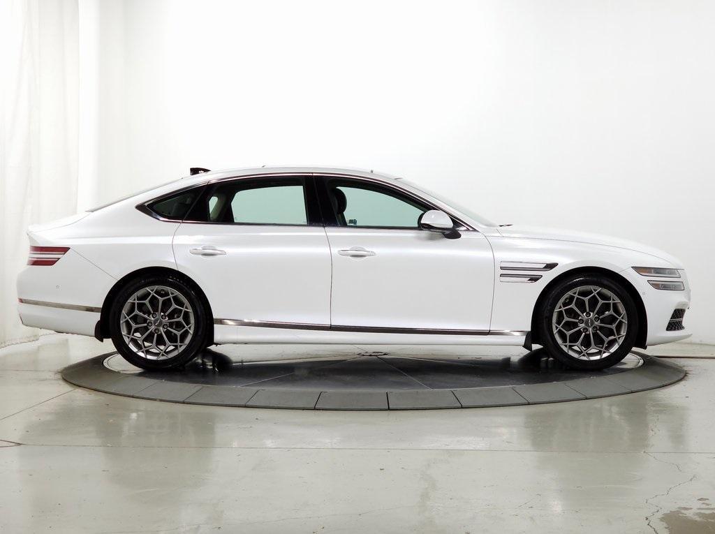used 2022 Genesis G80 car, priced at $36,880