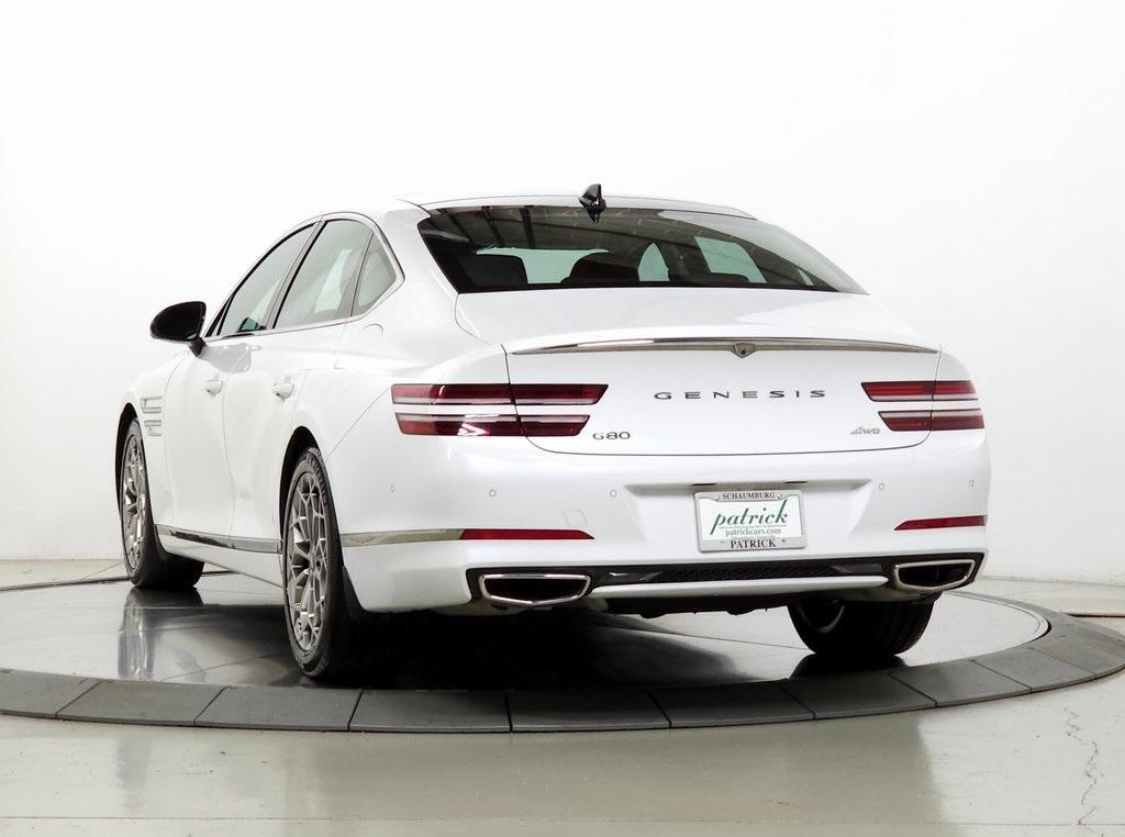 used 2022 Genesis G80 car, priced at $36,880