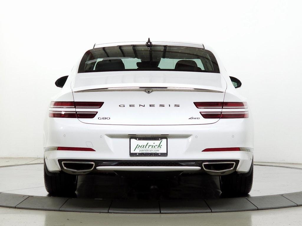 used 2022 Genesis G80 car, priced at $36,880