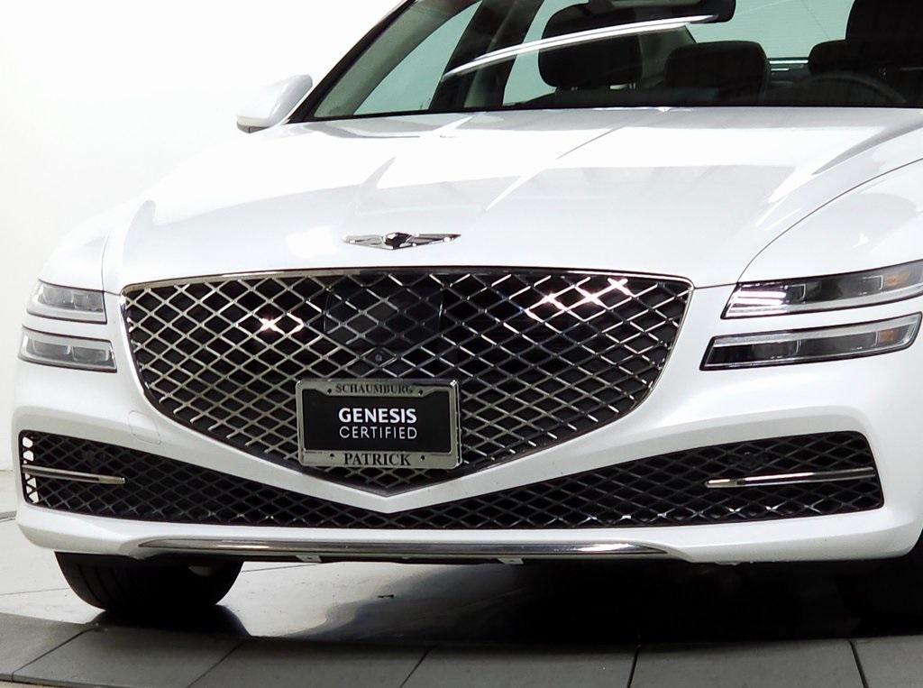 used 2022 Genesis G80 car, priced at $36,880