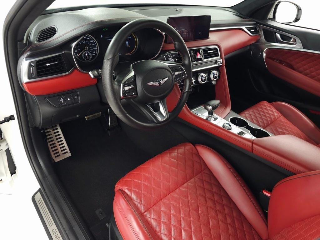 used 2022 Genesis G70 car, priced at $38,990