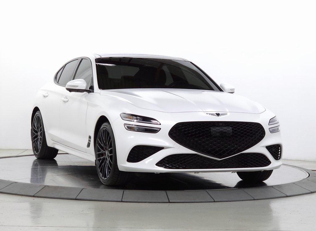 used 2022 Genesis G70 car, priced at $38,990