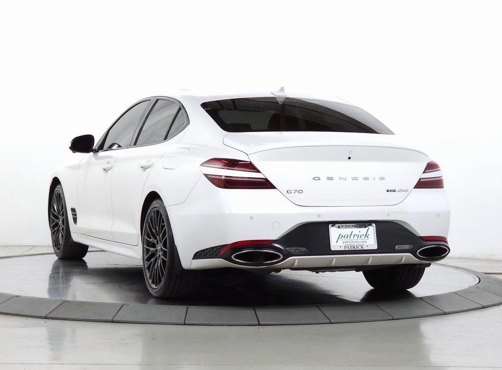 used 2022 Genesis G70 car, priced at $38,990