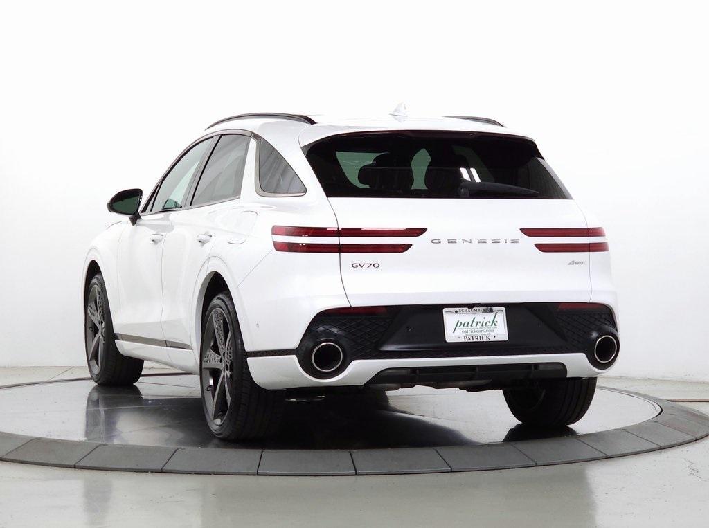 used 2025 Genesis GV70 car, priced at $52,998