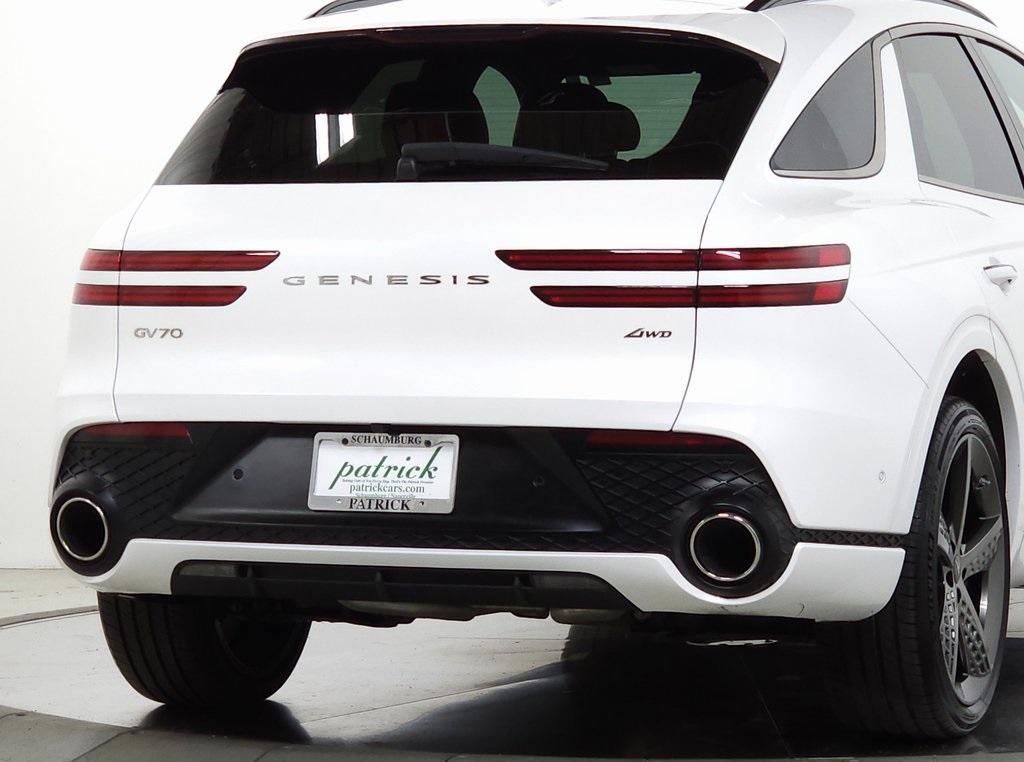used 2025 Genesis GV70 car, priced at $52,998
