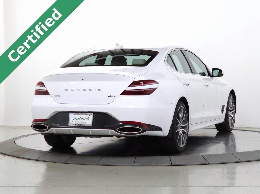 used 2025 Genesis G70 car, priced at $36,000