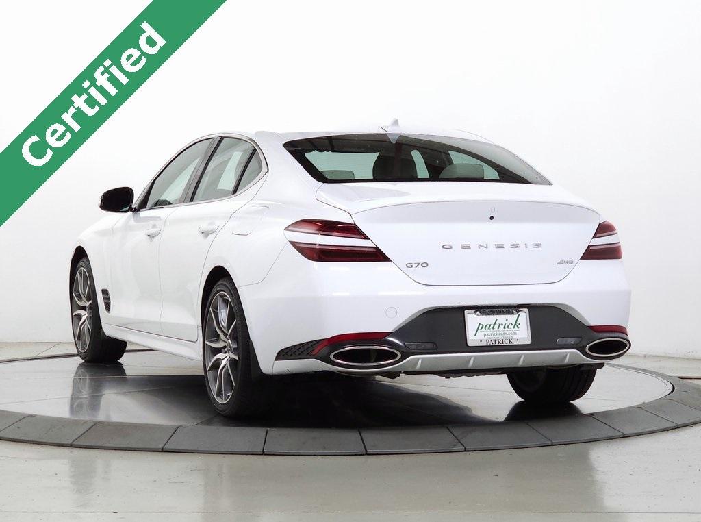 used 2025 Genesis G70 car, priced at $36,000