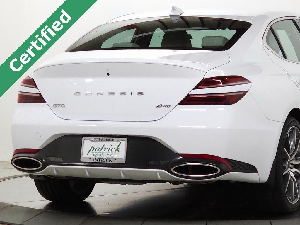 used 2025 Genesis G70 car, priced at $36,000