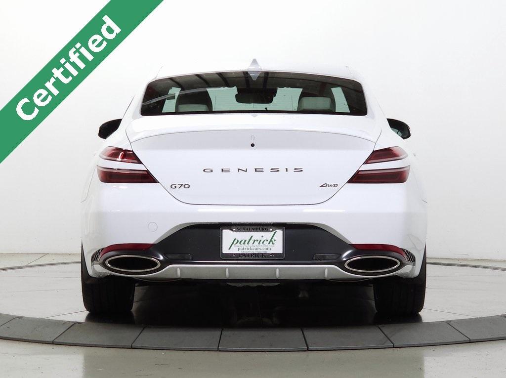 used 2025 Genesis G70 car, priced at $36,000