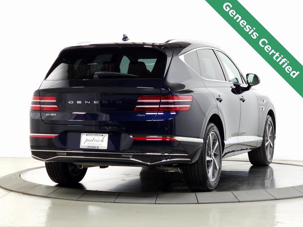 used 2025 Genesis GV80 car, priced at $52,889
