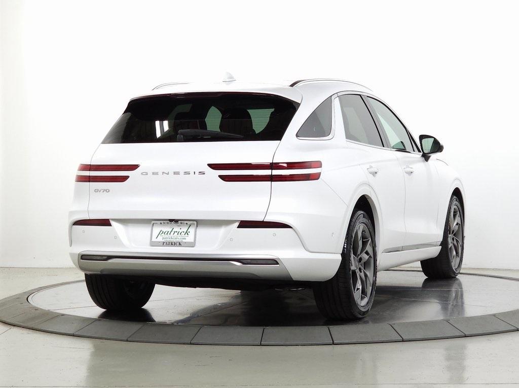 used 2024 Genesis Electrified GV70 car, priced at $49,990