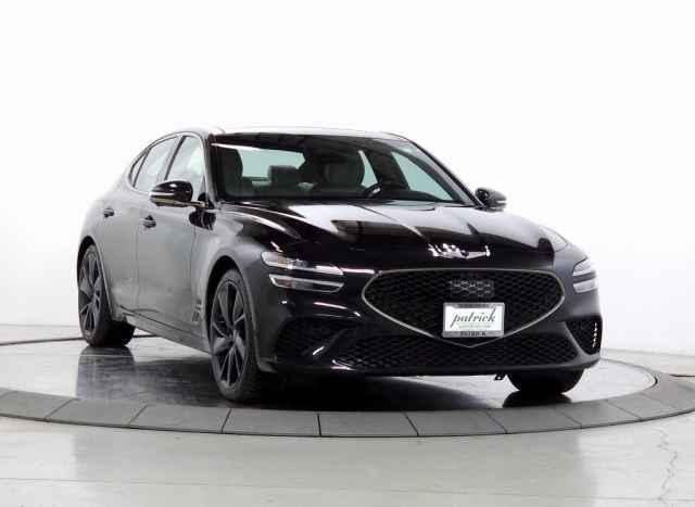 used 2022 Genesis G70 car, priced at $30,998