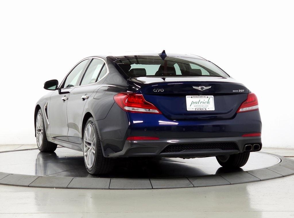 used 2021 Genesis G70 car, priced at $23,700