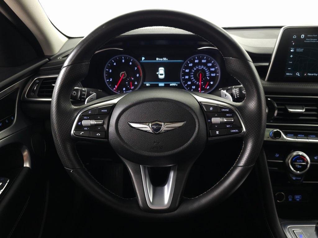 used 2021 Genesis G70 car, priced at $23,700