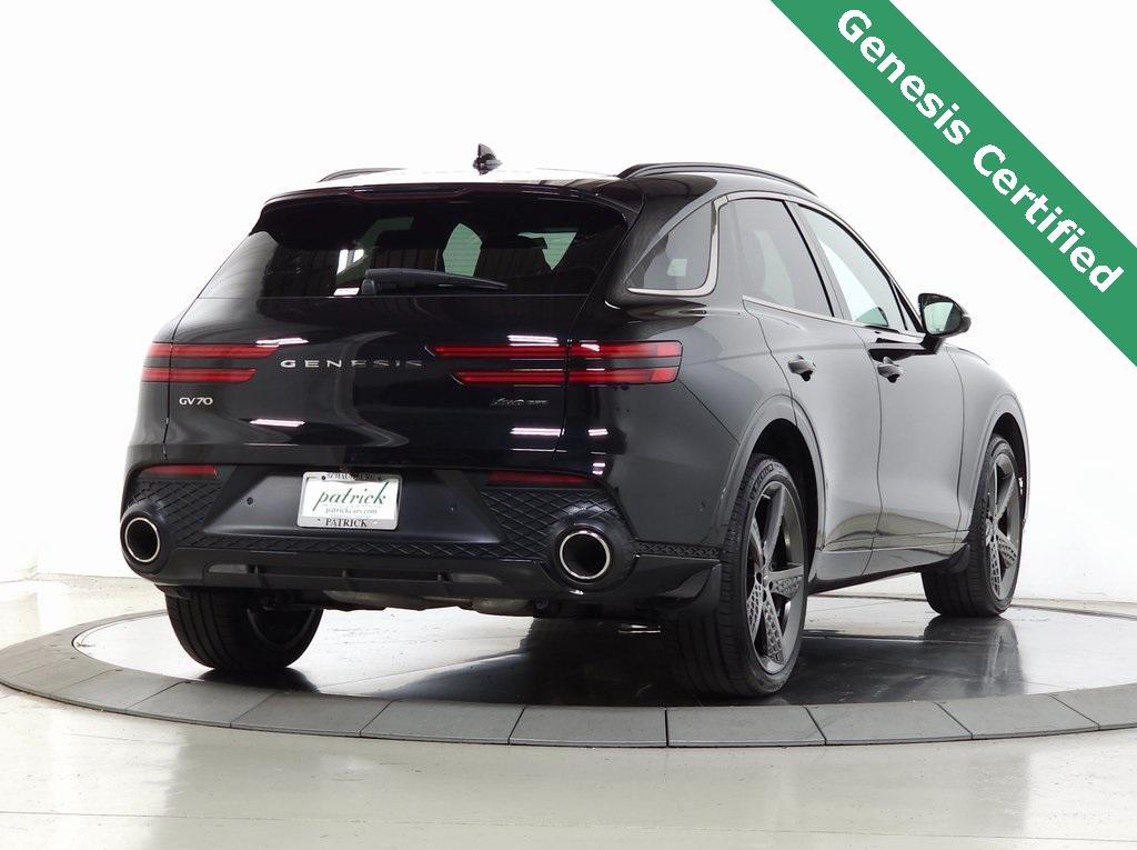used 2025 Genesis GV70 car, priced at $56,859