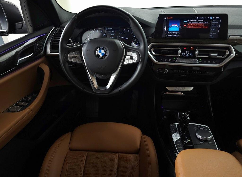 used 2022 BMW X3 car, priced at $30,396