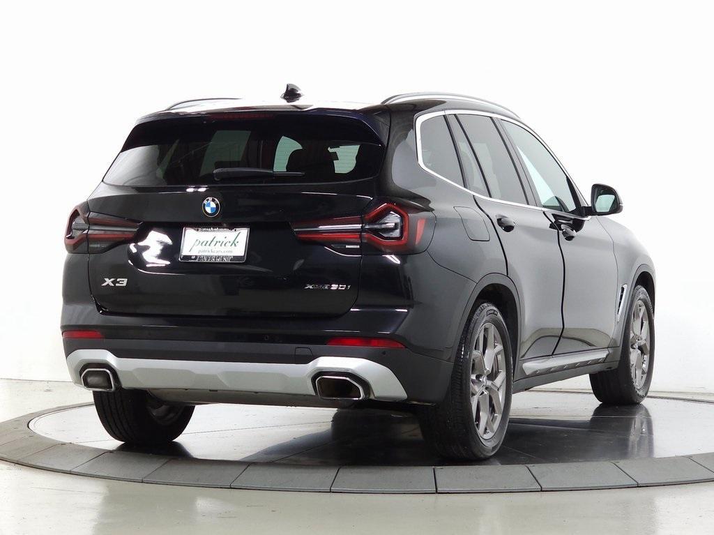 used 2022 BMW X3 car, priced at $30,396