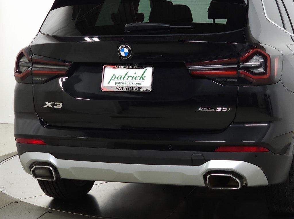 used 2022 BMW X3 car, priced at $30,396