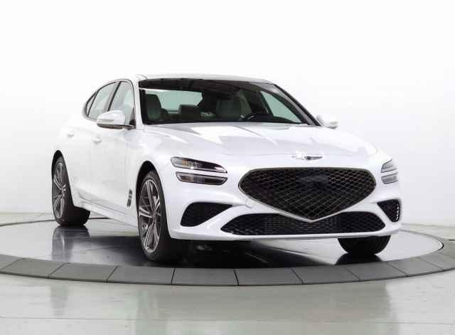 new 2025 Genesis G70 car, priced at $55,050