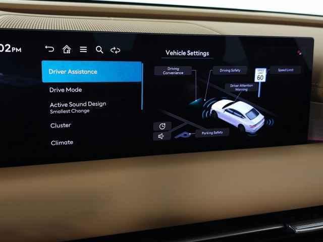 new 2025 Genesis G80 car, priced at $64,215