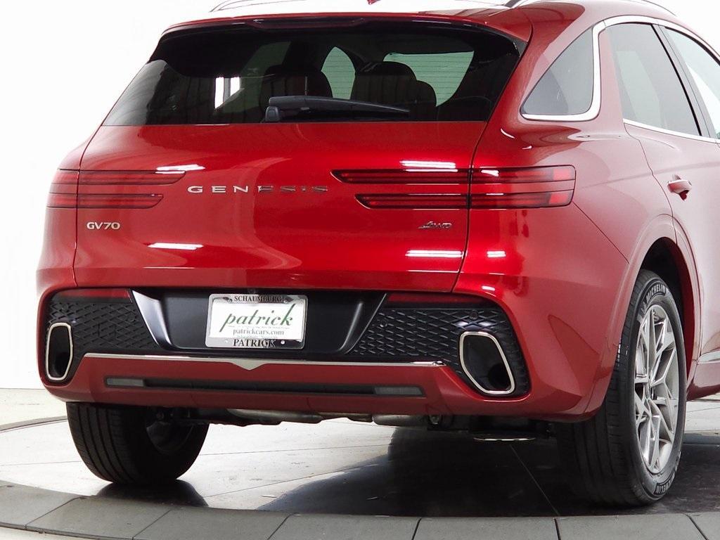 used 2024 Genesis GV70 car, priced at $44,390