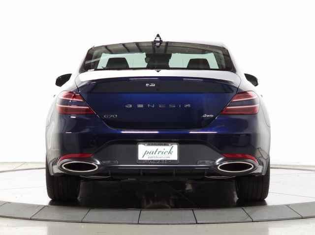 new 2026 Genesis G70 car, priced at $48,015