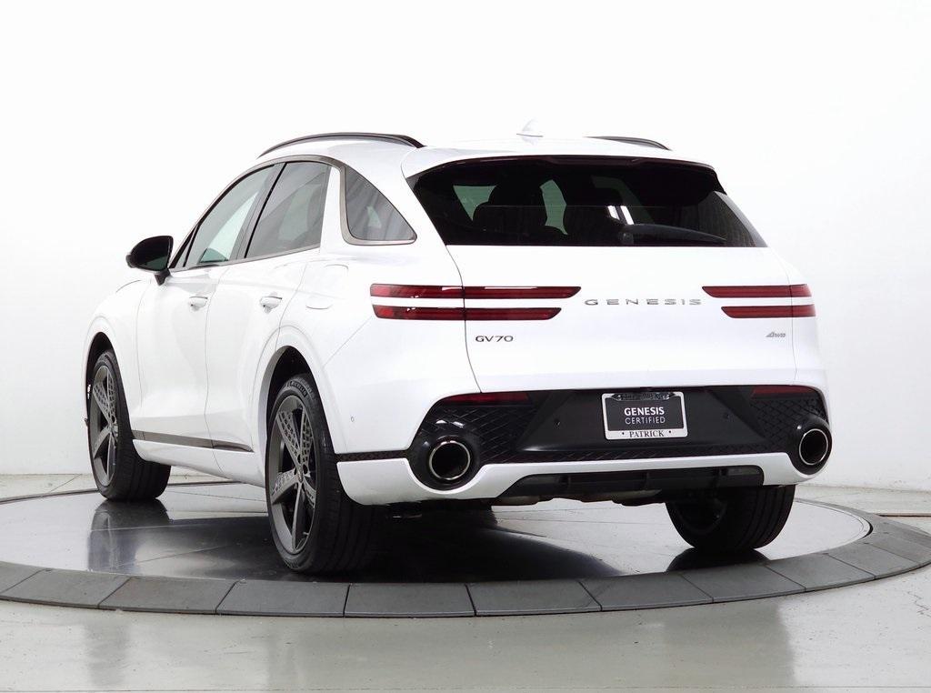 used 2023 Genesis GV70 car, priced at $40,900