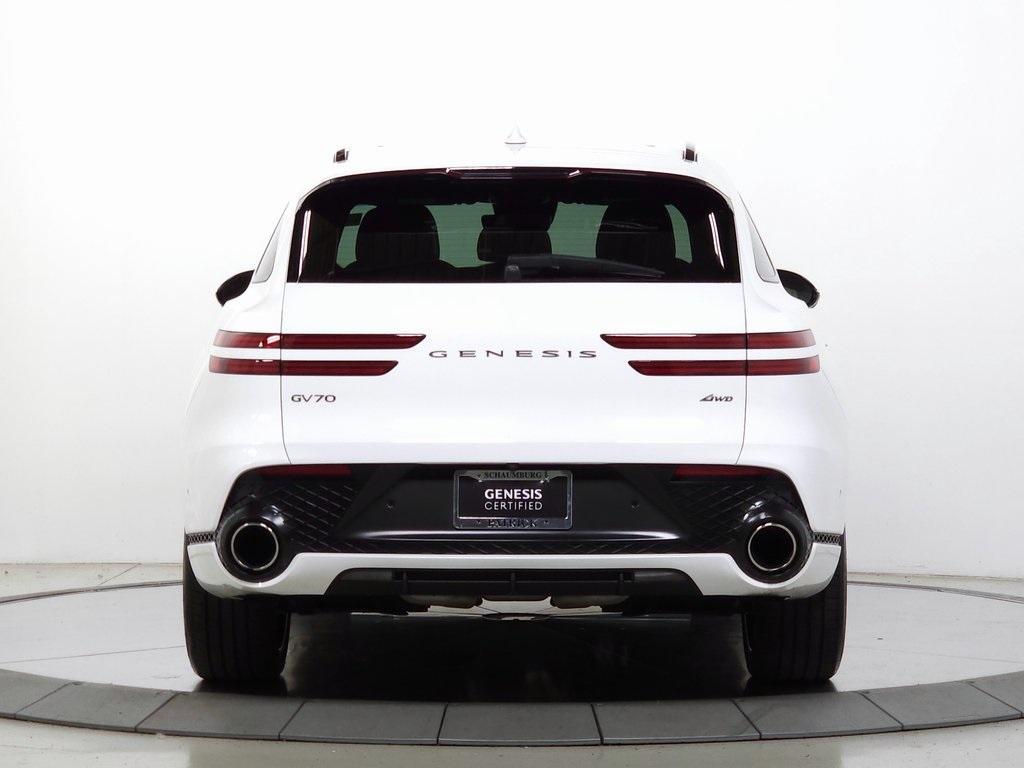 used 2023 Genesis GV70 car, priced at $40,900