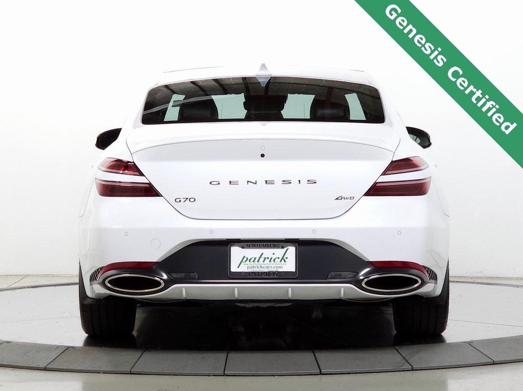 used 2025 Genesis G70 car, priced at $39,970