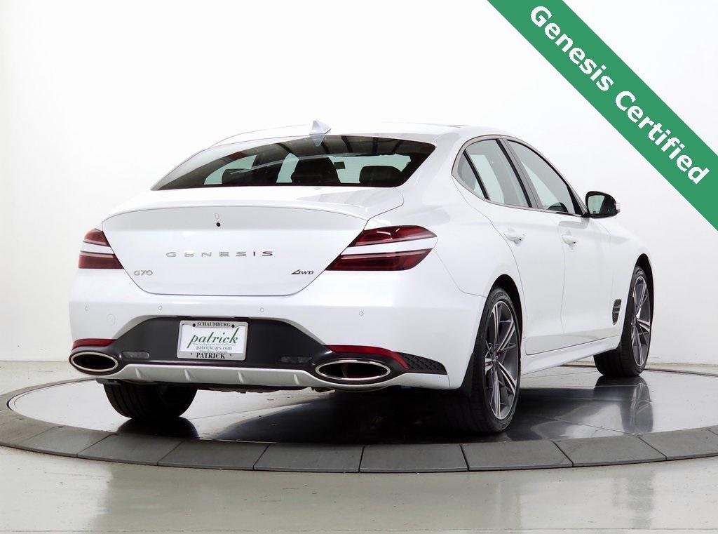 used 2025 Genesis G70 car, priced at $39,970