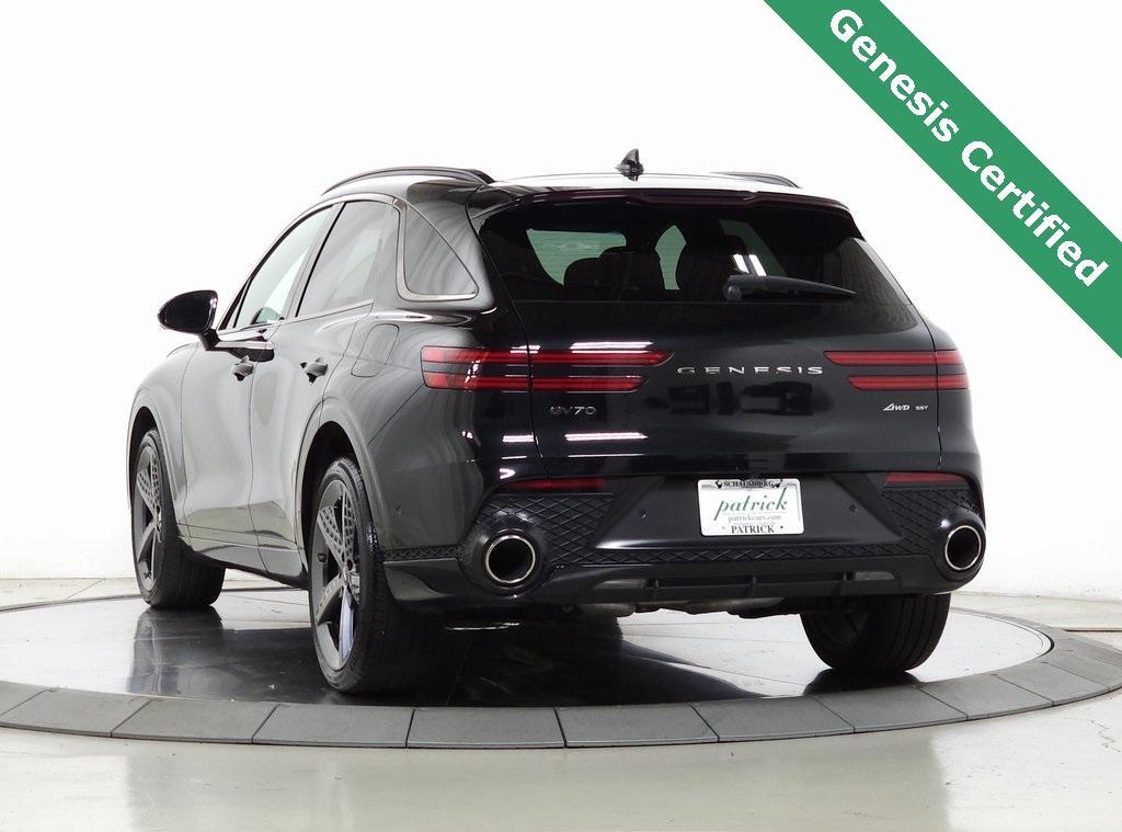 used 2023 Genesis GV70 car, priced at $44,510