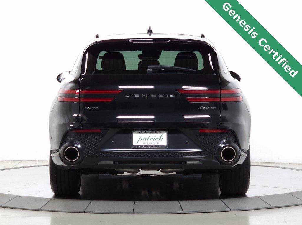 used 2023 Genesis GV70 car, priced at $44,510