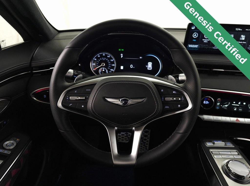 used 2025 Genesis GV70 car, priced at $54,990