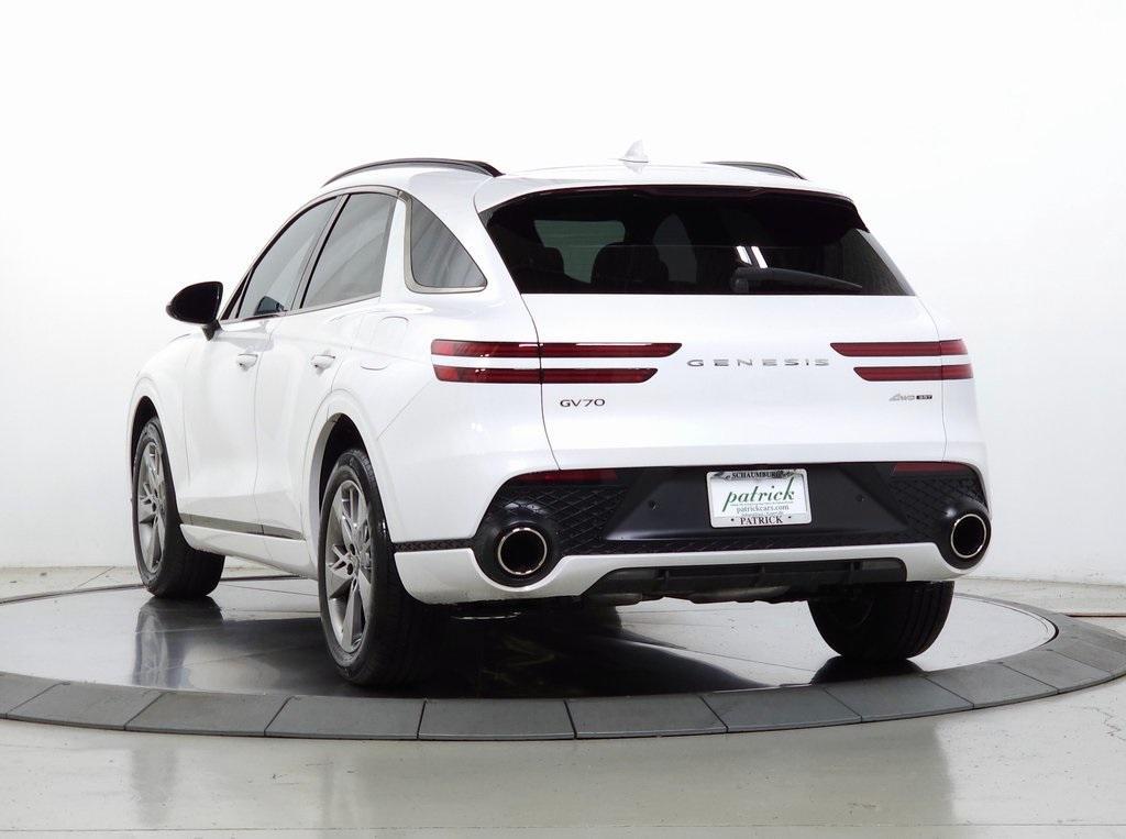 used 2024 Genesis GV70 car, priced at $50,670