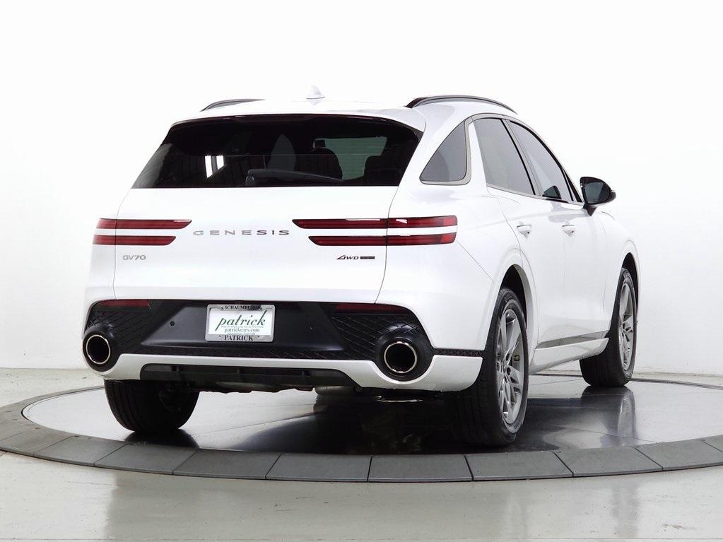 used 2024 Genesis GV70 car, priced at $50,670